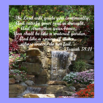 Watered Garden Print