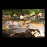 waterf all at night 5 Print
