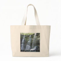 waterfall, Add your own text bags by TLCGraphics waterfall, Add your own text bags