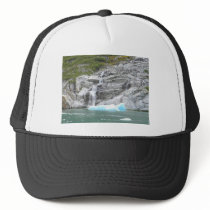 Waterfall and Iceberg Alaska Inside Passage Hats