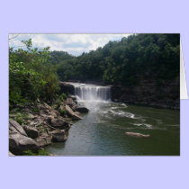Waterfall and River cards