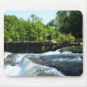 Waterfall and Rock Dam mousepads