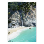Waterfall at Big Sur Card