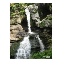 Waterfall at Kent Falls, Connecticut - Print