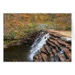 Waterfall at Laurel Hill State Park Card