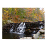 Waterfall at Laurel Hill State Park Poster