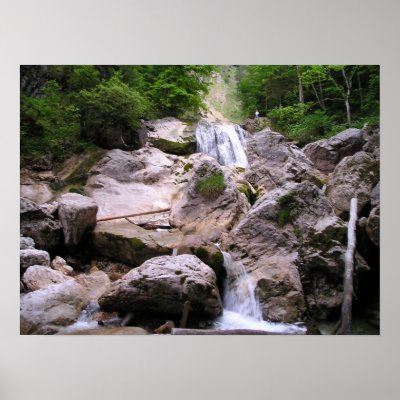 Waterfall below Neuschwanstein