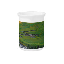Waterfall pitchers