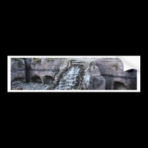 Waterfall bumper stickers