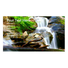 Waterfall Business Card Templates