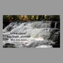 Waterfall Business Cards business cards