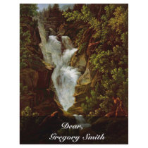 Waterfall By Joseph Anton Koch Flyer