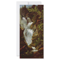 Waterfall By Joseph Anton Koch Customized Rack Card