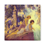 Waterfall - by Maxfield Parrish Fridge Magnet