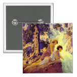 Waterfall - by Maxfield Parrish Pins