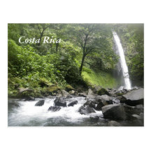 Waterfall, Costa Rica Postcards