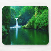 Waterfall Forrest Mousepad