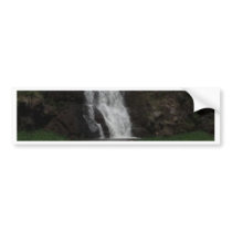 waterfall hawaii bumper stickers by camobabygifts waterfall hawaii bumper stickers