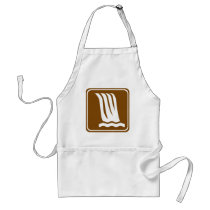Waterfall Highway Sign aprons by wesleyowns Waterfall Highway Sign aprons