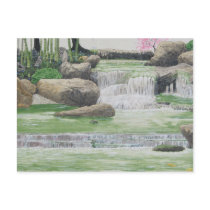 Waterfall, Hiraizumi postcards by ashaquila Waterfall, Hiraizumi postcards
