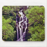 Waterfall In Forest Mousepads
