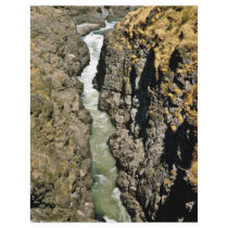 Waterfall In Klickitat Gorge Flyer Design