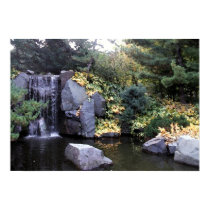 Waterfall in Minnesota Watercolor Version posters