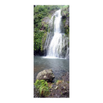 Waterfall in New Zealand posters