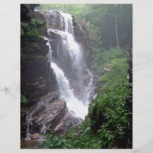 Waterfall in the forest flyers