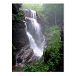 Waterfall in the forest post cards