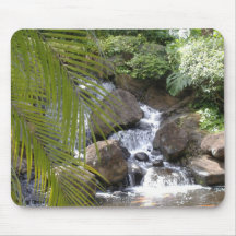 Waterfall in the Garden Mousepad