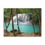 Waterfall in Tropical Forest Post Card