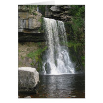 Waterfall - Ingleton - Yorkshire cards by catchthenextwave Waterfall - Ingleton - Yorkshire cards