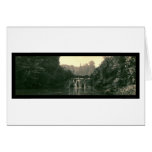Waterfall Landscape Photo 1895 Greeting Cards
