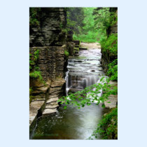 Waterfall Landscape posters