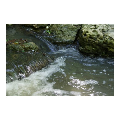 Waterfall Missouri Botanical Garden print