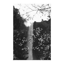 Waterfall Nature Wrap Canvas Canvas Prints