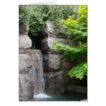 Waterfall note card cards