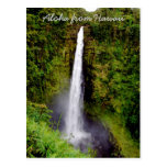 Waterfall on Big Island of Hawaii postcards
