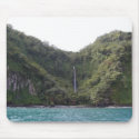 Waterfall On Isla Del Coco, Costa Rica mousepads by inquester Waterfall On Isla Del Coco, Costa Rica mousepads