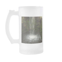 Waterfall Over Mossy Stones Coffee Mugs