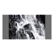 Waterfall Photo Card Template