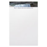 Waterfall/Php 1:3  I thank my God in all my rememb stationery