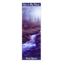 Waterfall Place Bookmark Business Cards
