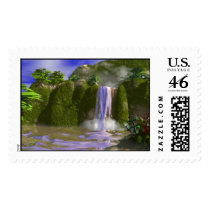 waterfall postage