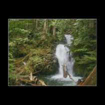 Waterfall postcard
