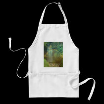 waterfall rainbow aprons