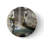 Waterfall &amp; Rainbow Button
