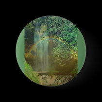 waterfall rainbow buttons