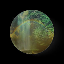 waterfall rainbow buttons